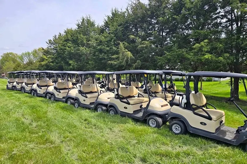 Électrification du parc de clubs de golf
